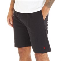 Farah Mens Kielder Lounge Shorts Black