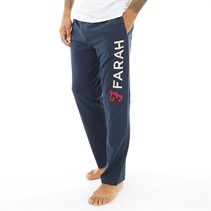 Farah Mens Fammos Jersey Lounge Pants Navy