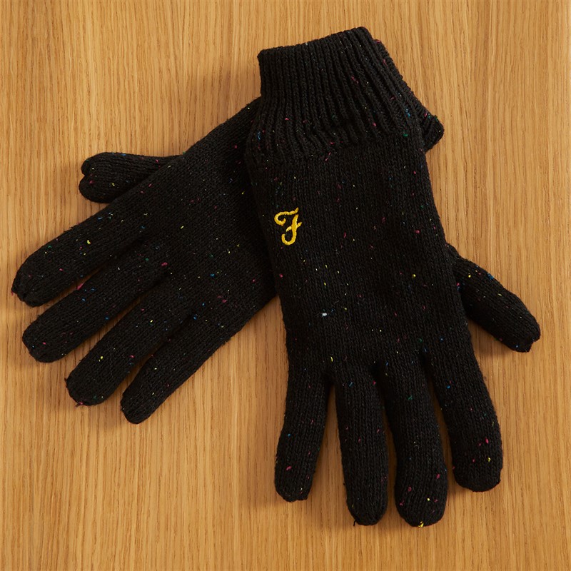 Farah Mens Crayden Gloves Black