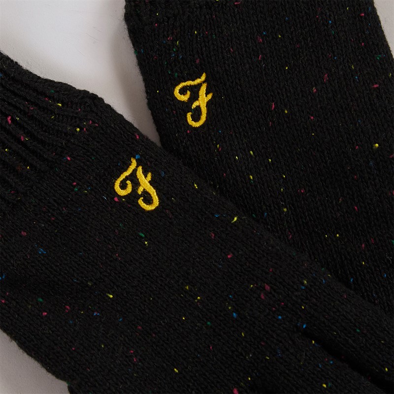 Farah Mens Crayden Gloves Black