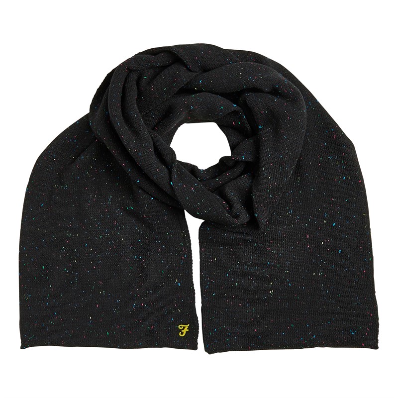 Farah Mens Denoa Scarf Black