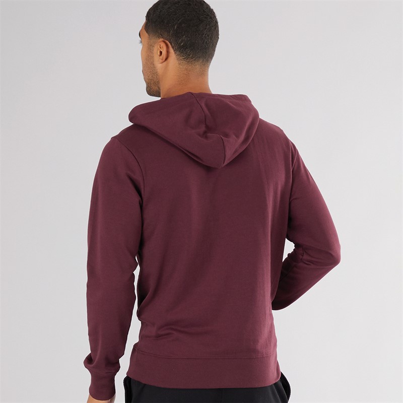 Farah Mens Frimmley Loungewear Hoodie Bordeaux
