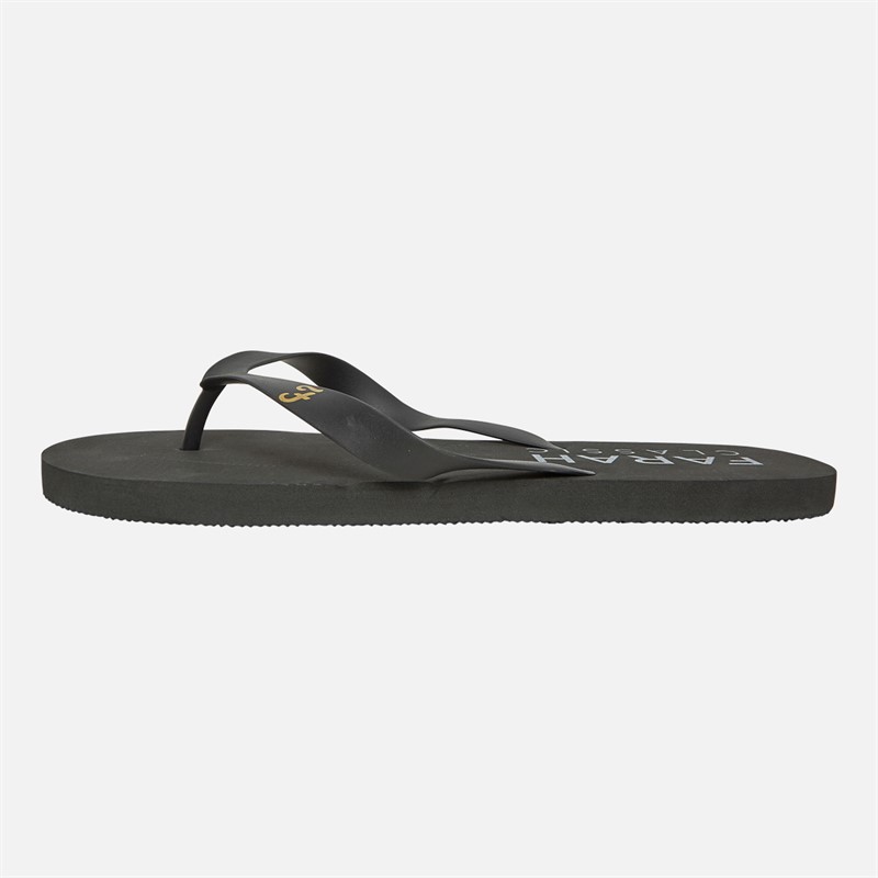 Farah Mens Shore Flip Flops Black