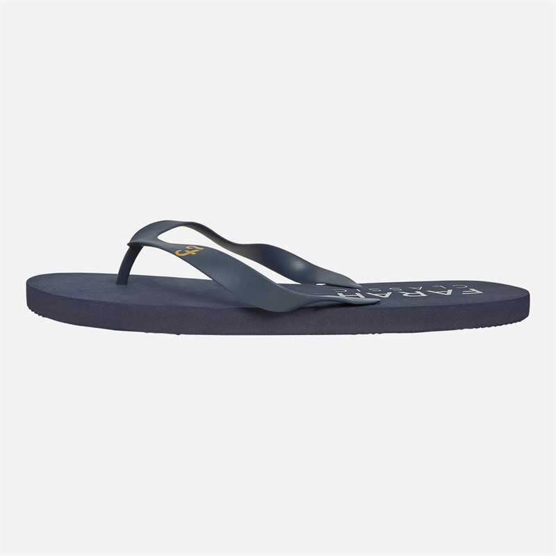 Farah Mens Shore Flip Flops Navy