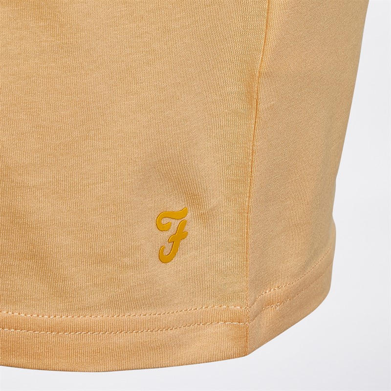 Farah Mens Conco Three Pack T-Shirts Lavender/Sky/Peach