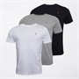 Farah Mens Merion Three Pack T-Shirts Assorted