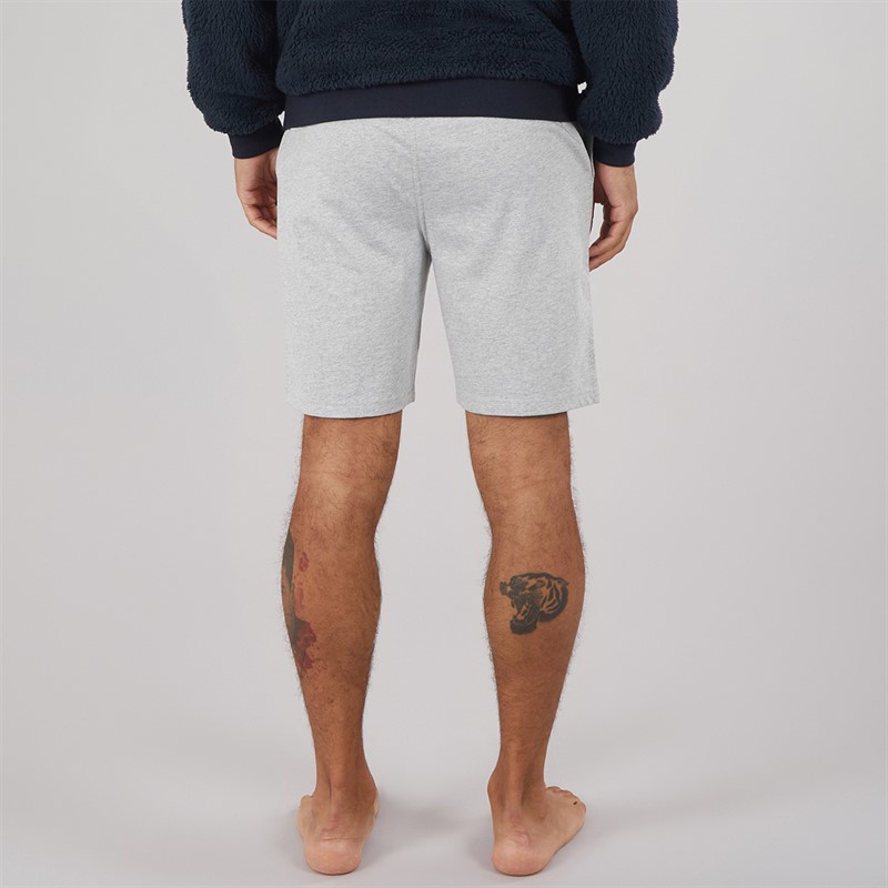 Farah Mens Kielder Lounge Shorts Grey Marl