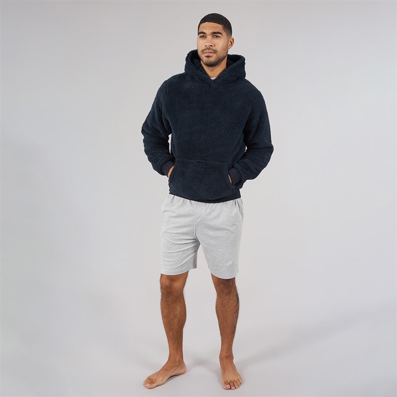 Farah Mens Kielder Lounge Shorts Grey Marl