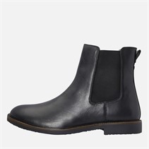 Farah Mens Mansfield Chelsea Boots Black