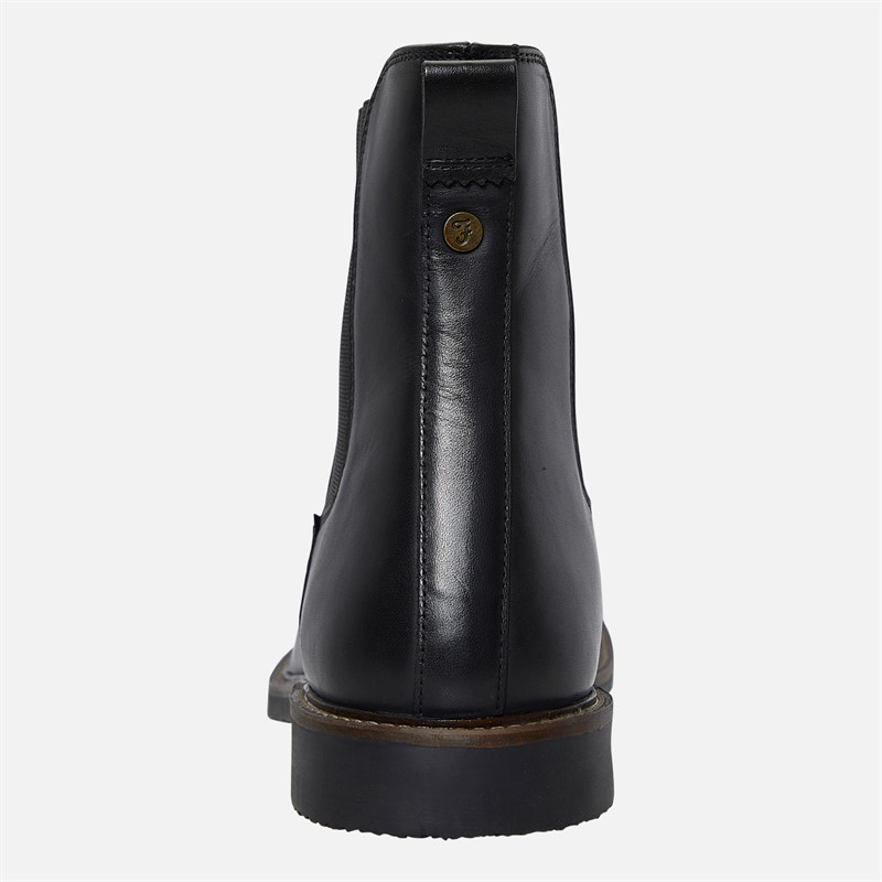 Farah Mens Mansfield Chelsea Boots Black