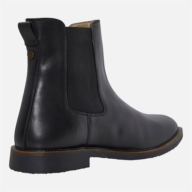Farah Mens Mansfield Chelsea Boots Black
