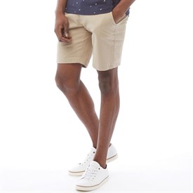 Farah Heren Penberth Chino Short Steengrijs farah kopen in de aanbieding