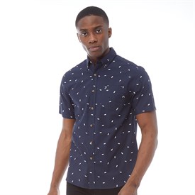 Farah Heren Elijah Overhemd Met Korte Mouwen Marineblauw farah kopen in de aanbieding Farah Heren Elijah Overhemd Met Korte Mouwen Marineblauw farah kopen in de aanbieding