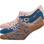 Fruitcake Womens Three Pack Invisible Trainer Liner Socks Tq060