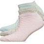 Fruitcake Womens Three Pack Trainer Liner Socks Multi