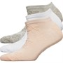 Fruitcake Womens Three Pack Trainer Liner Socks Wh001