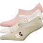 Fruitcake Womens Three Pack Invisible Trainer Liner Socks St045