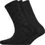 Fruitcake Womens Three Pack Ankle Socks Black