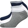 Fruitcake Womens Three Pack Trainer Liner Socks Multi
