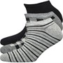 Fruitcake Womens Three Pack Trainer Liner Socks Multi