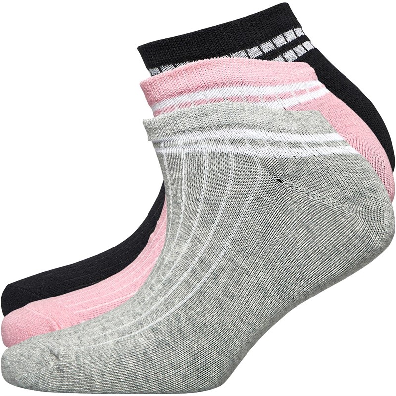 Fruitcake Womens Three Pack Trainer Liner Socks Multi