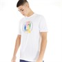 Fila Mens Lennon Graphic Logo T-Shirt White