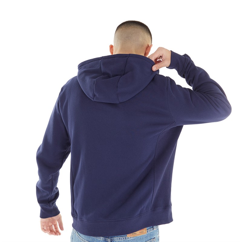 Buy Fila Mens Lucian Essential Full Zip Hoodie Fila Navy