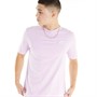 Fila Mens Benjiman Short Sleeve T-Shirt With V Insert Pastel Lilac
