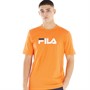 Fila Mens Eagle Graphic T-Shirt Sun Orange