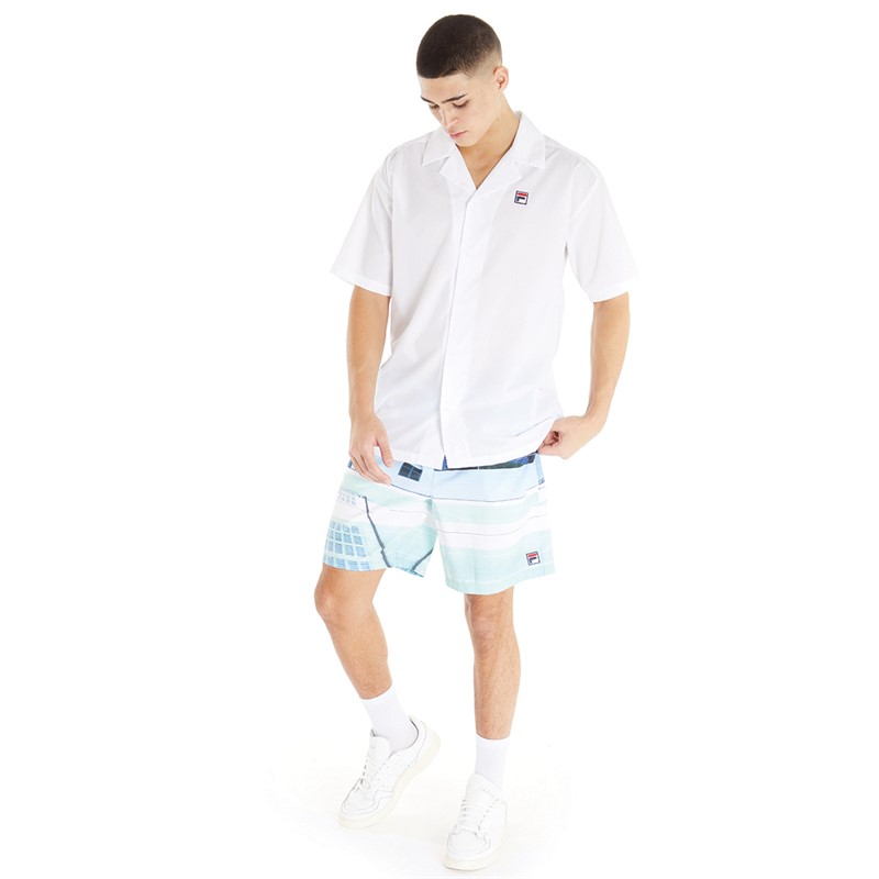 Fila shirt outlet and shorts