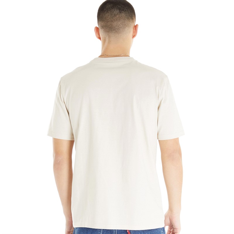 Fila Mens Benjiman T-Shirt Oatmeal