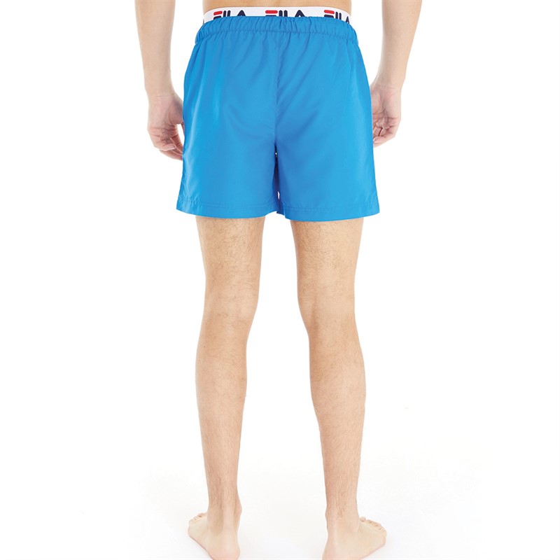 Buy Fila Mens Guy Shorts Strong Blue