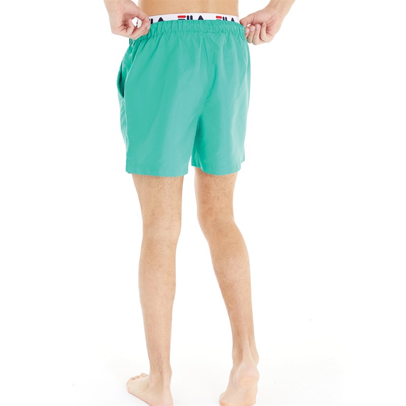 fila shorts mens green