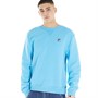 Fila Mens Luka Essential Crew Neck Sweatshirt Aquarius