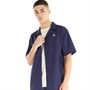 Fila Mens Soren Short Sleeve Shirt Fila Navy