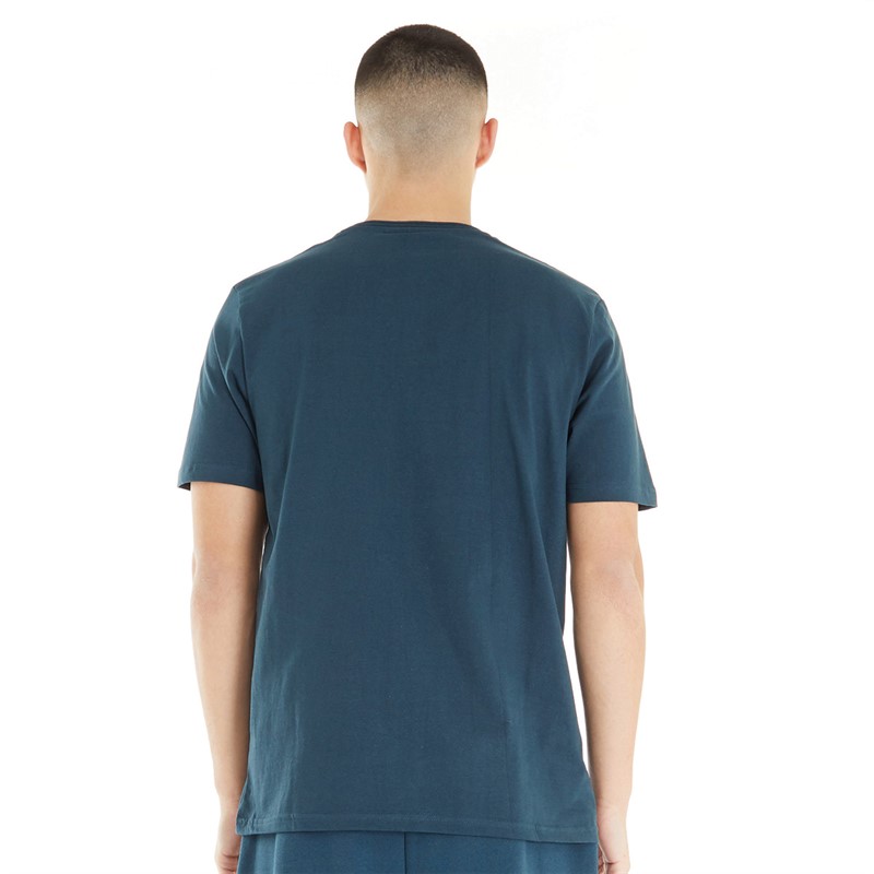 Fila Mens Dax T-Shirt Dark Teal