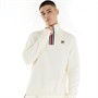Fila Mens Weston 1/4 Zip Sweatshirt Egret