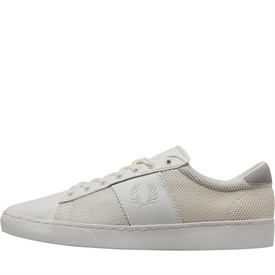 Fred Perry Spencer Sneakers Ecru fred perry kopen in de aanbieding