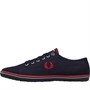 Fred Perry Mens Kingston Twill Pumps Navy