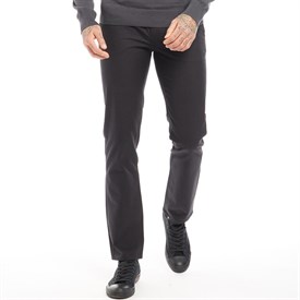 Fred Perry Heren Tonal Gingham Broek Zwart fred perry kopen in de aanbieding