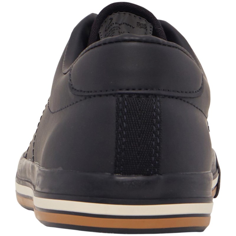 fred perry underspin leather trainers