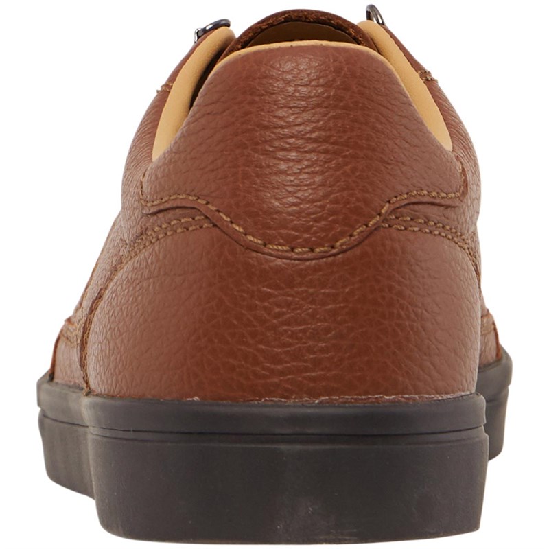 fred perry deuce leather trainers
