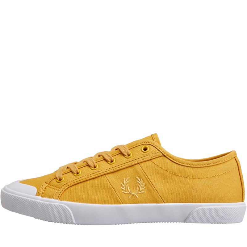 womens fred perry canvas pumps
