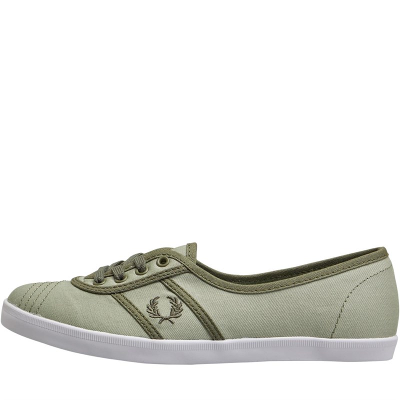 womens fred perry canvas pumps
