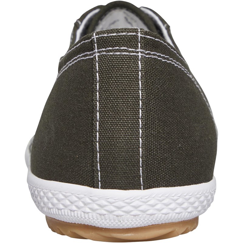 Buy Fred Perry Mens Table Tennis Canvas Pumps Hunting Green
