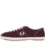 Fred Perry Herren Table Tennis Freizeit Schuhe Burgunderrot