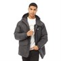 Fred Perry Herren Parka Jacke Schwarz