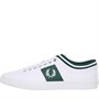Fred Perry Herren Underspin Freizeit Schuhe Weiß