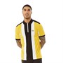 Fred Perry Herren Bold Stripe Polohemden Gelb