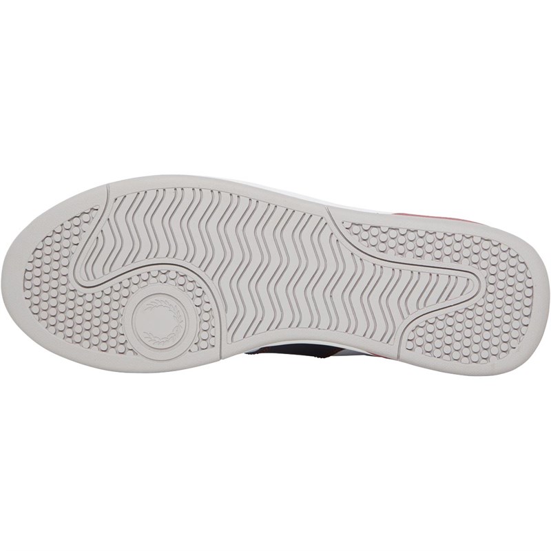 Fred Perry Herren B200 Perf Sneaker Weiß